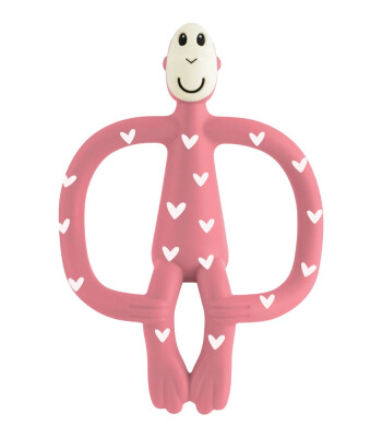 Matchstick Monkey Silikon Diş Kaşıyıcı // Heart