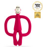 Matchstick Monkey Silikon Diş Kaşıyıcı // Kırmızı