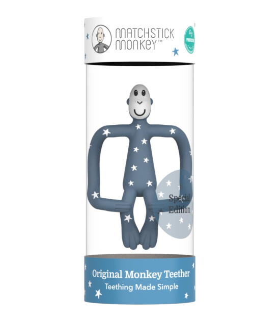 Matchstick Monkey Silikon Diş Kaşıyıcı // Star