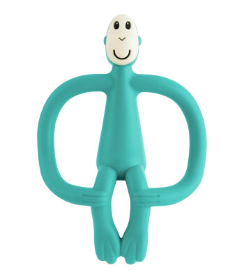 Matchstick Monkey Silikon Diş Kaşıyıcı // Yeşil