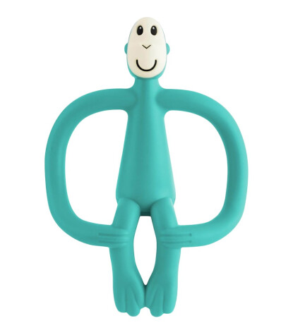 Matchstick Monkey Silikon Diş Kaşıyıcı // Yeşil