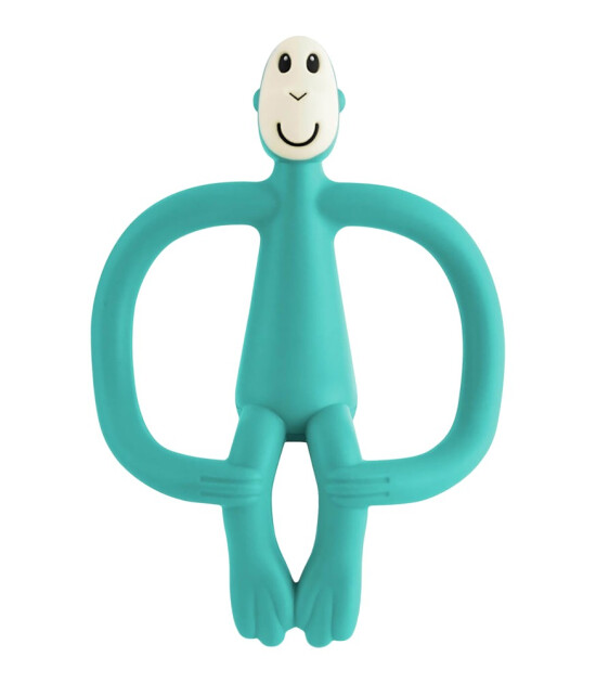 Matchstick Monkey Silikon Diş Kaşıyıcı // Yeşil