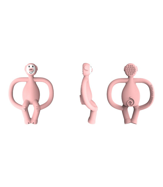 Matchstick Monkey Silikon Diş Kaşıyıcı // Pig Pickle