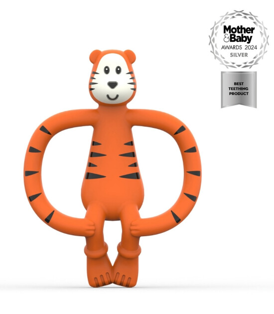 Matchstick Monkey Silikon Diş Kaşıyıcı // Teddy Tiger