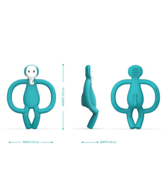 Matchstick Monkey Silikon Diş Kaşıyıcı // Echo Elephant