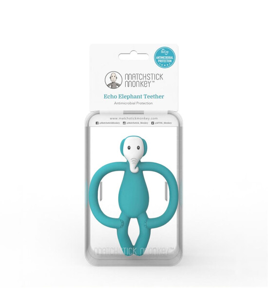 Matchstick Monkey Silikon Diş Kaşıyıcı // Echo Elephant