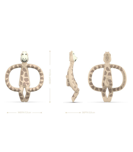 Matchstick Monkey Silikon Diş Kaşıyıcı // Gigi Giraffe