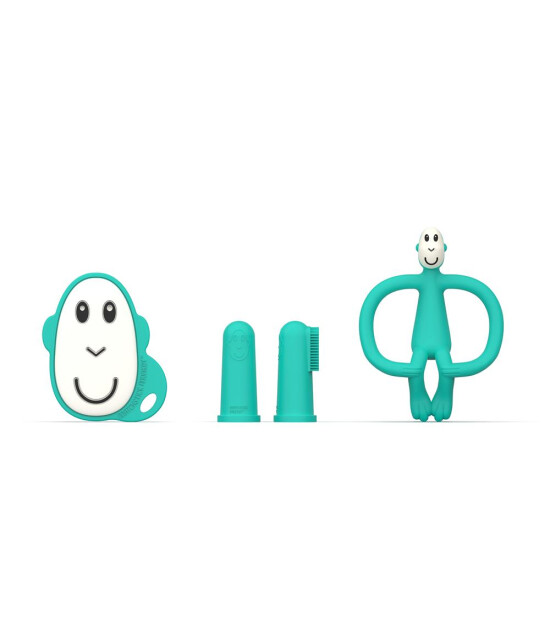 Matchstick Monkey Silikon Diş Kaşıyıcı Başlangı&ccedil; Seti // Monkey