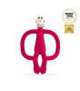 Matchstick Monkey Silikon Diş Kaşıyıcı // Kırmızı