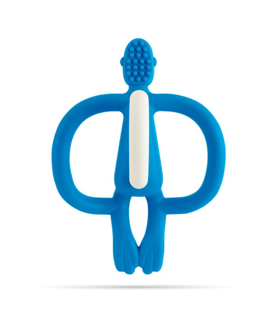 Matchstick Monkey Diş Oyuncağı Maymun // Mavi