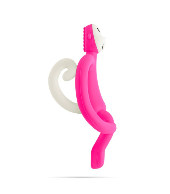 Matchstick Monkey Diş Oyuncağı Maymun // Pembe