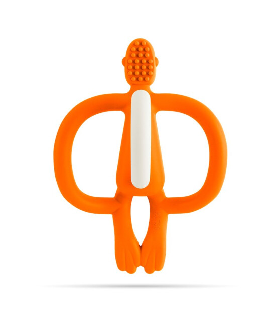 Matchstick Monkey Diş Oyuncağı Maymun // Turuncu