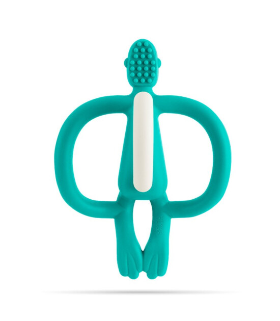Matchstick Monkey Diş Oyuncağı Maymun // Yeşil