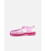 Meduse SunPatch Çocuk Sandalet // Pailette Rose - Şeffaf Pembe