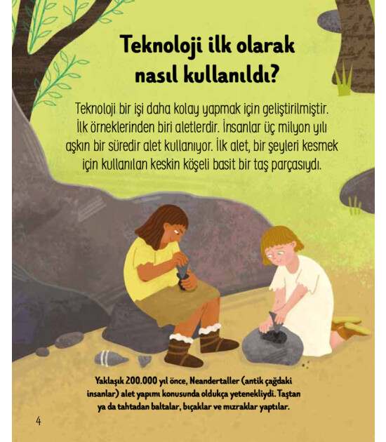 Megakids Yayıncılık Küçük Kitaplar Büyük Fikirler: Teknoloji Nedir?