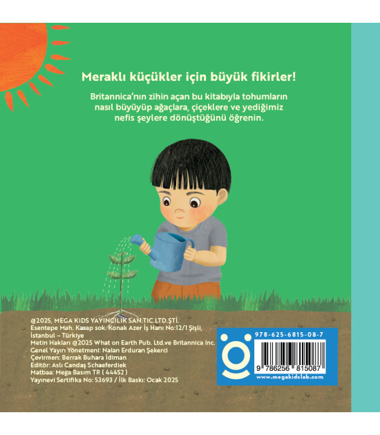 Megakids Yayıncılık Baby Britannica: Bitkiler