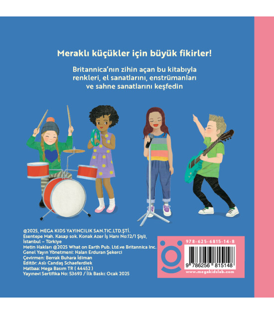 Megakids Yayıncılık Baby Britannica: Sanat ve Müzik