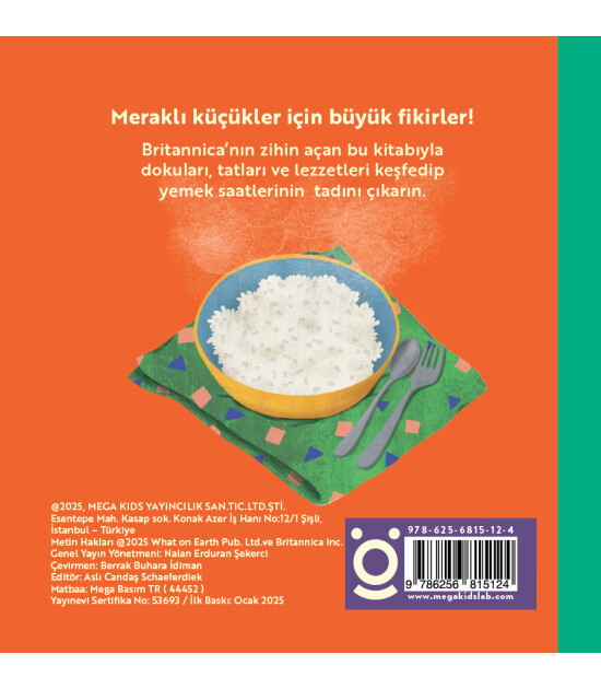 Megakids Yayıncılık Baby Britannica: Yiyecekler