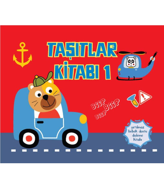 Megakids Yayıncılık Yırtılmaz Kitap: Taşıtlar Kitabı 1