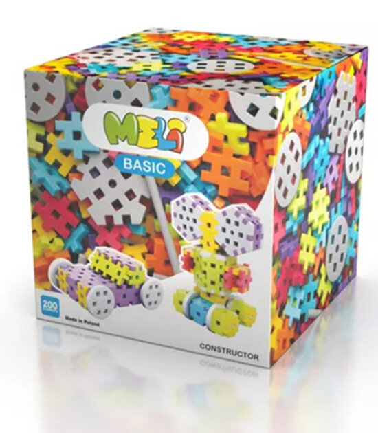 Meli Toys Blok Oyuncak // Basic Constructor (200 Par&ccedil;a)