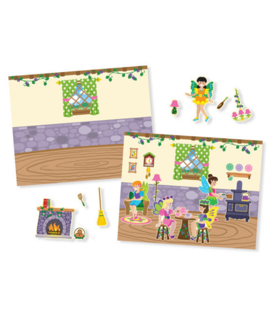Melissa & Doug Tak &Ccedil;ıkar &Ccedil;ıkartma Kitabı // Periler