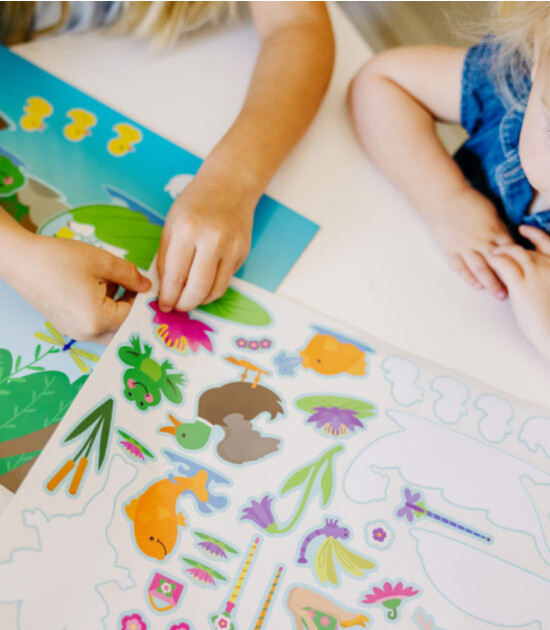 Melissa & Doug Tak &Ccedil;ıkar &Ccedil;ıkartma Kitabı // Periler