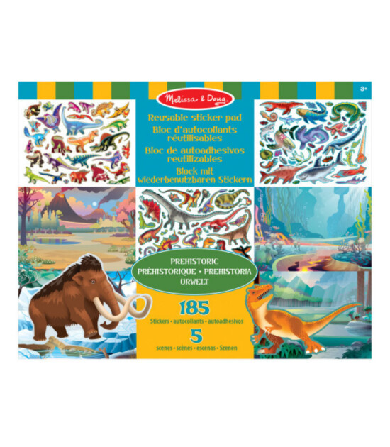 Melissa & Doug Tak Çıkar Çıkartma Kitabı // Tarih Öncesi