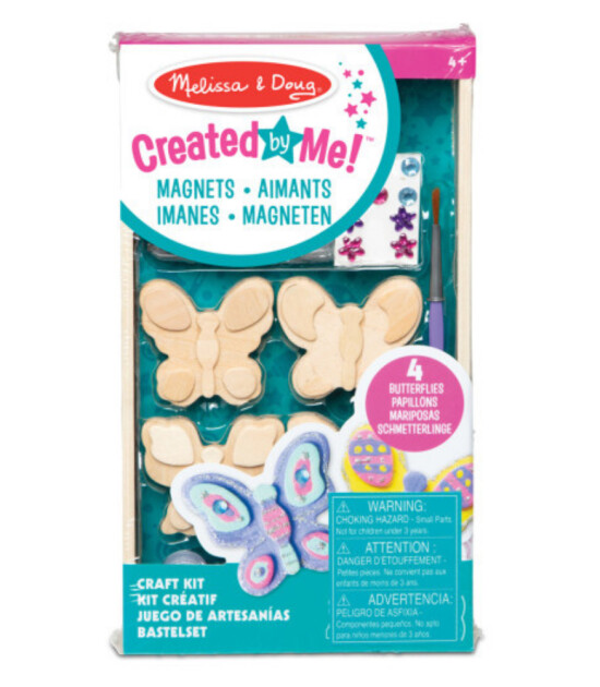 Melissa & Doug Ahşap Kelebek Magnet Tasarla