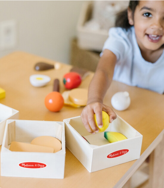 Melissa & Doug Ahşap Gıdalarımız
