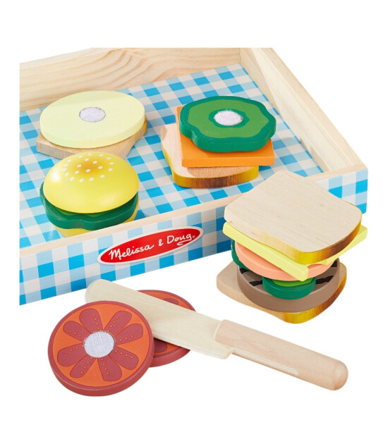 Melissa & Doug Ahşap Sandviç Seti