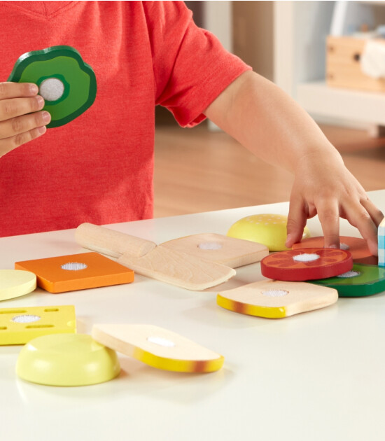 Melissa & Doug Ahşap Sandviç Seti