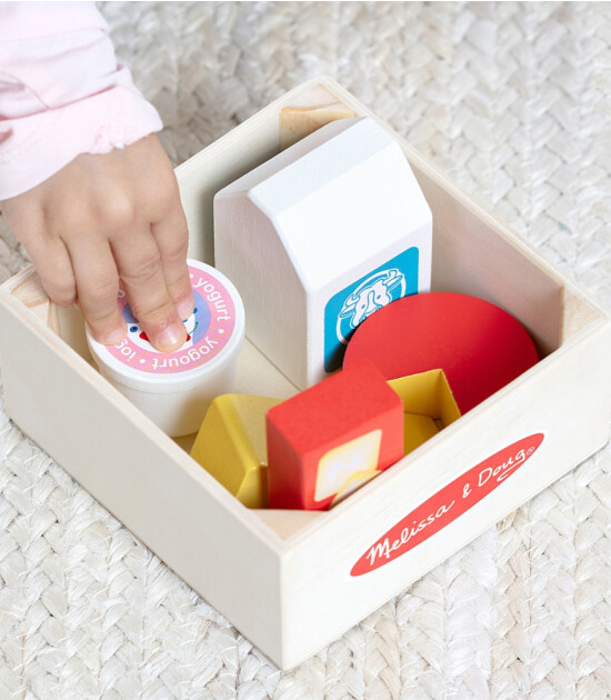 Melissa & Doug Ahşap Gıdalarımız // Süt Ürünleri