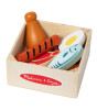 Melissa & Doug Ahşap Gıdalarımız // Proteinler
