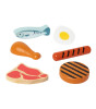 Melissa & Doug Ahşap Gıdalarımız // Proteinler
