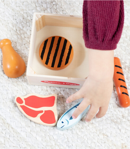 Melissa & Doug Ahşap Gıdalarımız // Proteinler