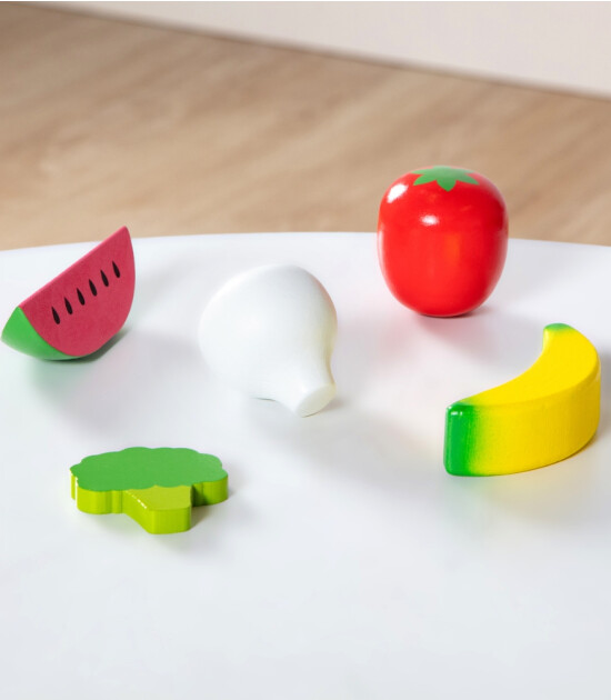 Melissa & Doug Ahşap Gıdalarımız // Meyve ve Sebzeler