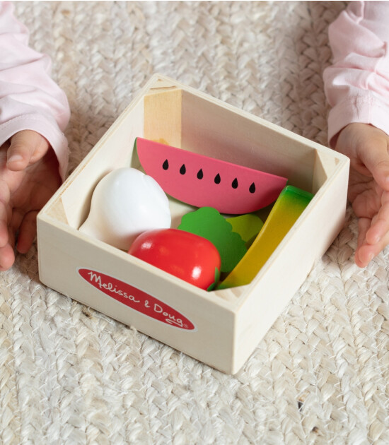 Melissa & Doug Ahşap Gıdalarımız // Meyve ve Sebzeler