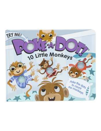 Melissa & Doug Poke a Dot İnteraktif Kitap // 10 Little Monkeys