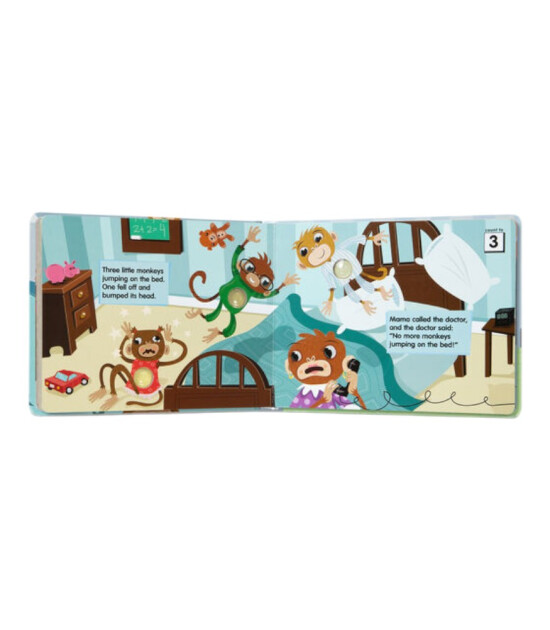 Melissa & Doug Poke a Dot İnteraktif Kitap // 10 Little Monkeys