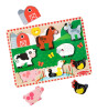Melissa & Doug Ahşap Tombul Yapboz // &Ccedil;iftlik (8 Par&ccedil;a)