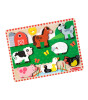 Melissa & Doug Ahşap Tombul Yapboz // &Ccedil;iftlik (8 Par&ccedil;a)