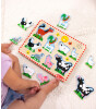 Melissa & Doug Ahşap Sesli Yapboz // &Ccedil;iftlik Hayvanları - Farm