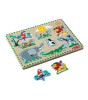 Melissa & Doug Ahşap Sesli Yapboz // Hayvanat Bah&ccedil;esi - Zoo
