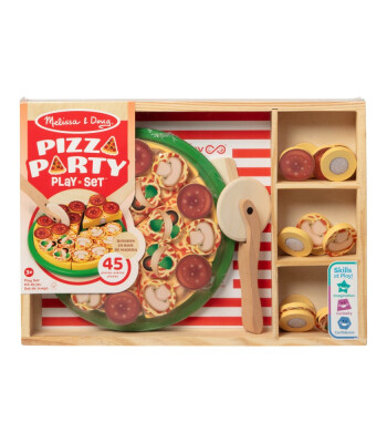 Melissa & Doug Ahşap Pizza Partisi