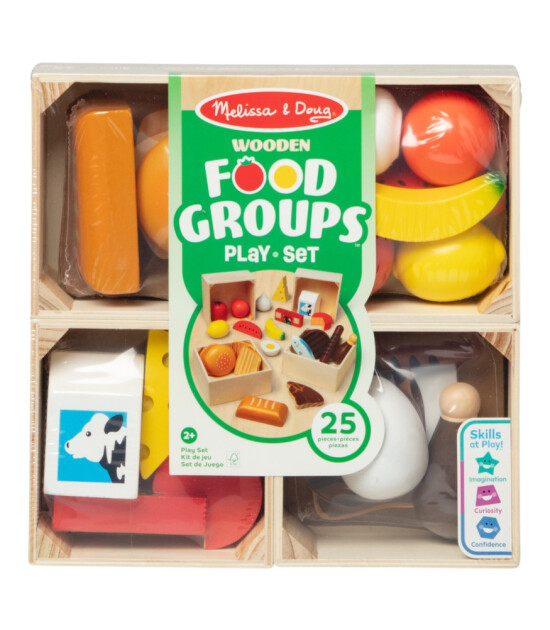 Melissa & Doug Ahşap Gıdalarımız (21 Par&ccedil;a)