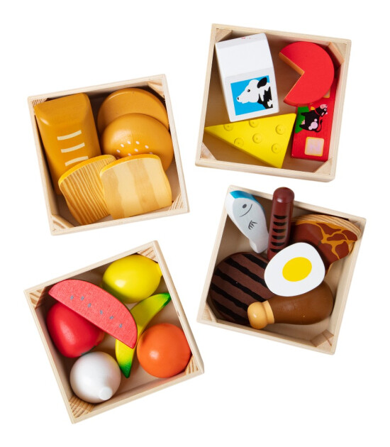 Melissa & Doug Ahşap Gıdalarımız (21 Par&ccedil;a)