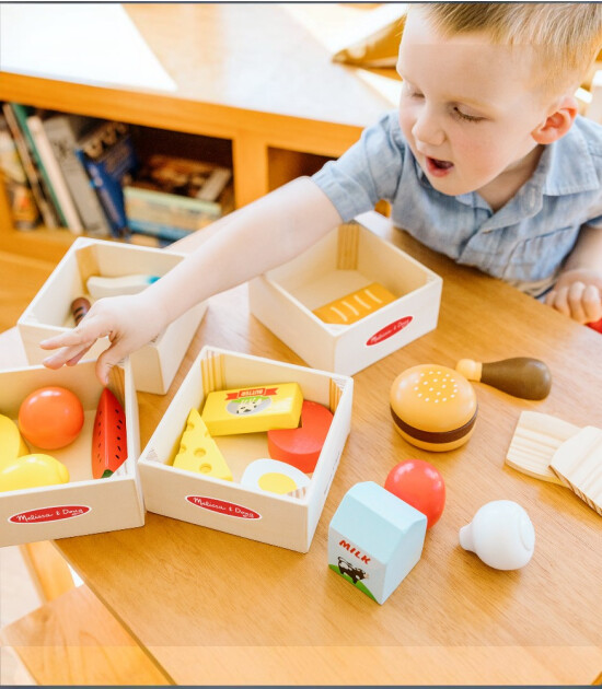 Melissa & Doug Ahşap Gıdalarımız (21 Par&ccedil;a)