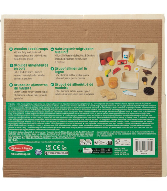 Melissa & Doug Ahşap Gıdalarımız (21 Par&ccedil;a)