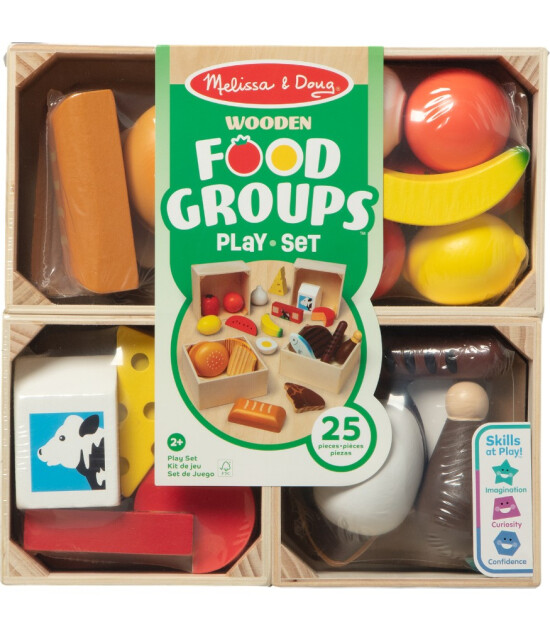 Melissa & Doug Ahşap Gıdalarımız (21 Par&ccedil;a)