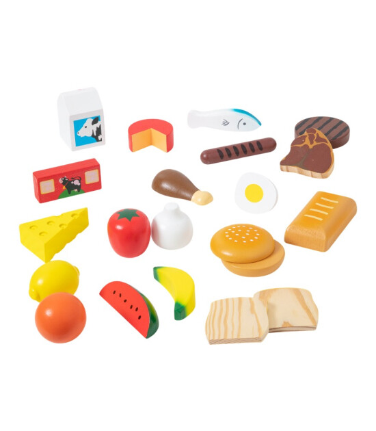 Melissa & Doug Ahşap Gıdalarımız (21 Par&ccedil;a)